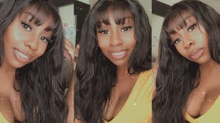 How To | Fringe Bangs On 4X4 Lace Closure (Beginner Friendly) ♡