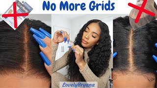 Better Than Fake Scalp! | Hide The Grids On Lace Wigs | Wowafrican X Lovelybryana