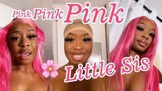 Wig Transformation! Dye 613 Blonde Wig To Light Pink & Installation |Ft. Alimicehair