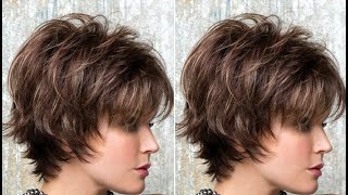 Short Shaggy Pixie Haircut For Women | Short Layered Cuts & Styles Tips & Techniques