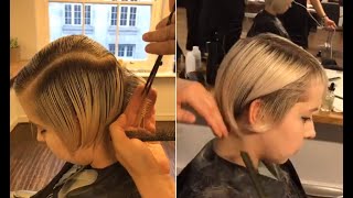 Short Layered Haircuts Tutorial Step By Step - Short Hairstyles Women 2021
