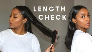 Long Natural Hair Length Check | 2019