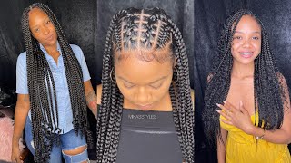  Slayed Braided Hairstyles Compilations - 2022 Edition | Box Braids And Cornrows Protective Styles