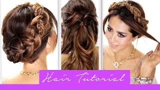 3 Amazingly Easy Back-To-School Hairstyles | Cute Braids Hairstyle