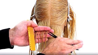 Textured Long Bob Haircut Tutorial