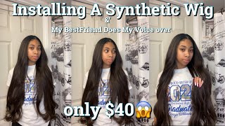Hd Synthetic Wig Install + My Bestie Does My Voiceover *Funny* | Ft. Beauty Exchange // Mya Monét