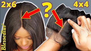 2X6 Closure Is It Better Than 4X4 Closure?| Bob Wig| Blessedluv