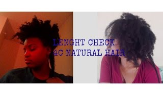 Long Natural Hair Length Check: 4C