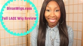 Beautiful Full Lace Wig Review : Divaswigs.Com
