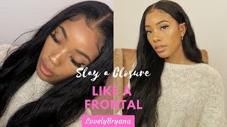 Slay A Closure Wig Like A Frontal | Alipearl Hair | Lovelybryana