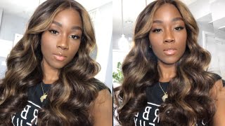 Beyonce Inspired Hair Color  Featuring Wequeen.Com | Glueless Lace Wig No Work