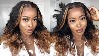 The Perfect Fall Ombre 360 Lace Front Wig Melt The Lace ⚠️No Work Needed ⚠️Ft. Omgherhair