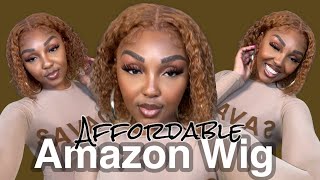 Affordable Amazon T-Part Ginger Bob Wig