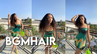 Bgm Girl Hair Review | T- Part Wig | Water Wave 24Inch (The Real Life Struggle)