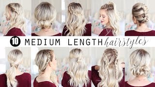 Ten Medium Length Hairstyles!!!  | Twist Me Pretty