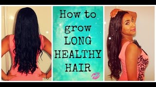 How To Grow Long Healthy Hair (Hip Length)