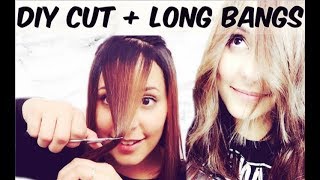 Diy Haircut | Long Layers + Long Bangs