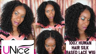 Fake Scalp Wig! Amazon 100% Human Hair Wig | Ft. Unice Hair | Silk Base Fake Scalp Closure Wig