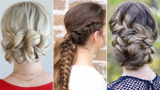 3 Easy Updo Hairstyles For Prom