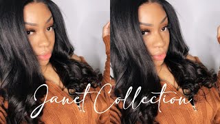 New Hd Lace + Deep T-Part | Kinky Straight Wig | Janet Collection