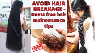 Avoid Hair Breakage| Knots Free Hair Maintenance Tips For Kids/Adults |Tamil Vlogs |Haircare Secrets