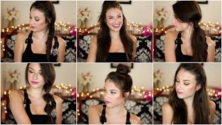 6 Quick & Easy Back To School Heatless Hairstyles| Kelly Nelson