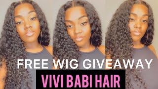 *Glueless* Wig Install Using 24” Water Wave T Part Wig | Vivi Babi Hair
