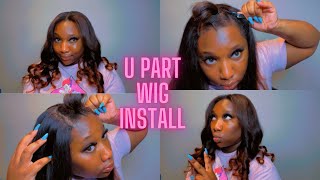 U Part Wig Install | Amazon Hair | U Part Wigs Back In Style?!