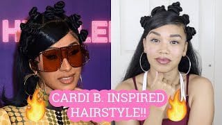 Long Curly Hairstyles | Cardi B. Inspired Hairstyle | Lovvesammay