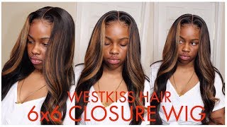 How To Slay A 6X6 Closure Wig // Westkisshair