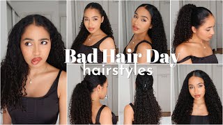 Quick Curly Hairstyles For Hair That'S Been In A Bun For Days!! Summer 2021