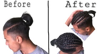 How To Do Cornrow Braids/ Quick & Easy Way/Dope Hairstyle
