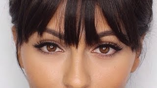 How To Use Clip-In Bangs | How To Hairstyles  & Hair Tutorials | Teni Panosian