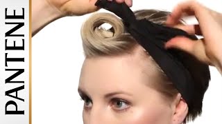 Pompadour Pin-Up Pixie Cut: Hairstyles For Short Hair
