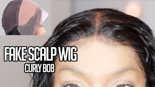 Easy Install Glueless Fake Scalp Deep Wave 360 Lace Front Wig For Beginners - Sogoodhair