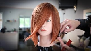Classic A-Line Bob Haircut Tutorial | Matt Beck Vlog 47