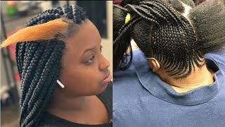 2021 Box Braids Hairstyles For Ladies: Easy Braids Tutorials That Gives The Look You Want