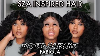 Outre Synthetic Melted Hairline Hd Lace Front Wig - Fabiola | Sza Inspired Hair
