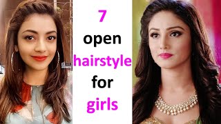7 Easy Hairstyle For Open Hair | Hair Style Girl | Easy Hairstyle | Everyday Hairstyle | Hairstyle
