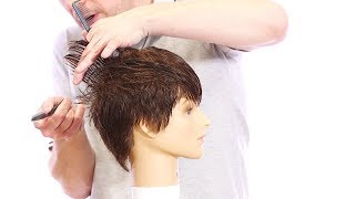 Pixie Haircut Tutorial - How To Cut A Pixie Haircut With A Razor - Thesalonguy