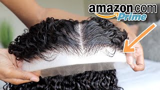 Omg!!! Hd Lace Wigs From Amazon!!! | Amazon Prime Must Haves! Natural Curly Clear Hd Lace Wig Nadula