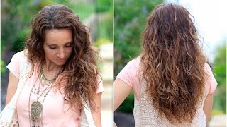 No-Heat Plopping Curls | Back-To-School Hairstyles