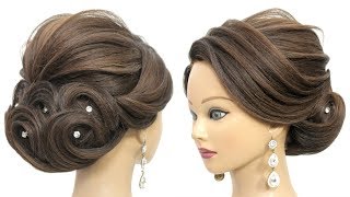 Hairstyles For Medium Long Hair | New Updo Tutorial | Easy Hairstyles | Hairstyle | Hair Style Girl