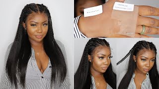 *New* Clear Lace, Clean Hairline Silky Straight Skin Melt Lace Front Wig | Ft. Xrsbeauty
