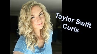 Taylor Swift Curls (How To) Short-Medium & Long Hair