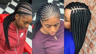 Back To Work!!! Latest Feed In #Braids Hairstyles 2020 For Ladies To Look Awesome Forever