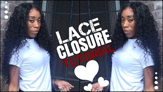 Lace Closure Sew-In | Ghost Bond Xl!