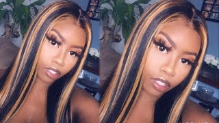 How To Revamp Your Closure Wig With Blunt Highlights | Nadula Hair Review | The Tastemaker