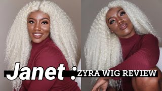 Platinum Blonde Wig Review | Janet Zyra Wig Review