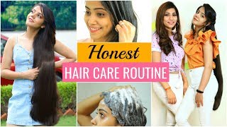 Honest Hair Care Routine For Long & Shiny Hair | #Hacks #Fun #Anaysa